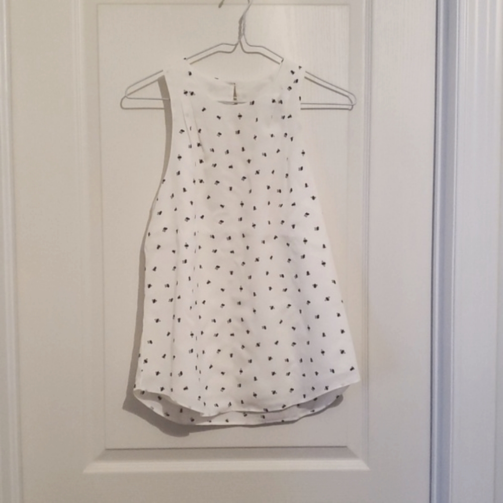 Banana Republic Print Summer Bees 🐝  Prints Blouse Sleeveless